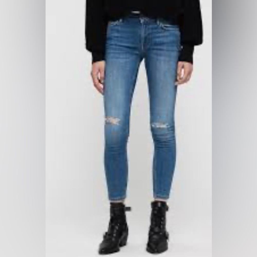 All Saints denim  Mast Skinny Jean 24/25